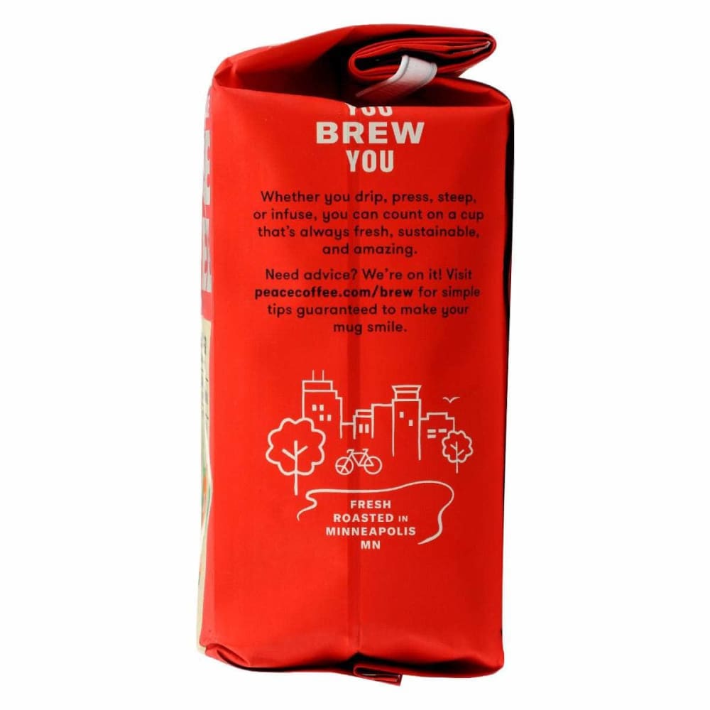 PEACE COFFEE Grocery > Beverages > Coffee, Tea & Hot Cocoa PEACE COFFEE Coffee Grnd Treehugger, 12 oz