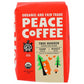 PEACE COFFEE Grocery > Beverages > Coffee, Tea & Hot Cocoa PEACE COFFEE Coffee Whole Bean Treehug, 12 oz