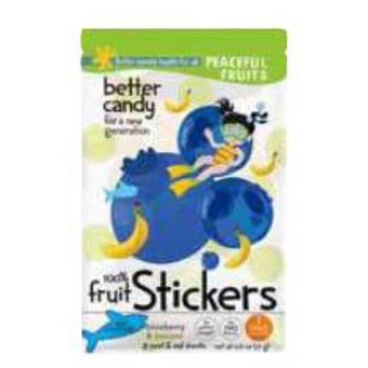 PEACEFUL FRUIT: Fruit Banana Blueberry 0.6 oz (Pack of 5) - Grocery > Chocolate Desserts and Sweets > Candy - PEACEFUL FRUIT