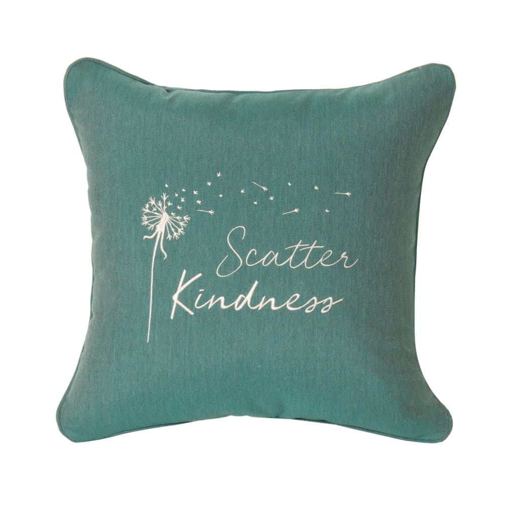 Peak Season Decorative Accent Pillow with Sunbrella Fabric 18 x 18 - Outdoor Cushions & Pillows - Peak