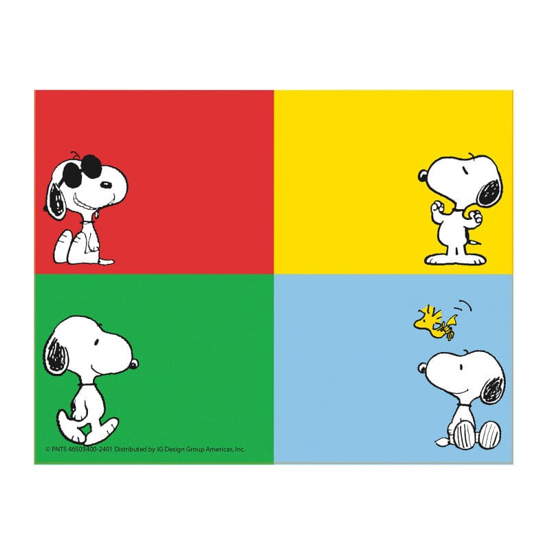 Peanuts Name Tags (Pack of 10) - Name Tags - Eureka