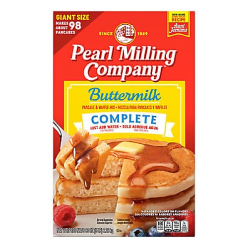 Pearl Milling Company Complete Buttermilk Pancake and Waffle Mix 5 lbs. - Home/Grocery/Breakfast/Breakfast Mixes Syrup & Honey/ - Pearl