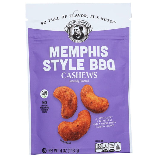 PEARS SNACKS: Cashew Memphis Style Bbq 4 OZ (Pack of 4) - Grocery > Snacks > Nuts - PEARS SNACKS