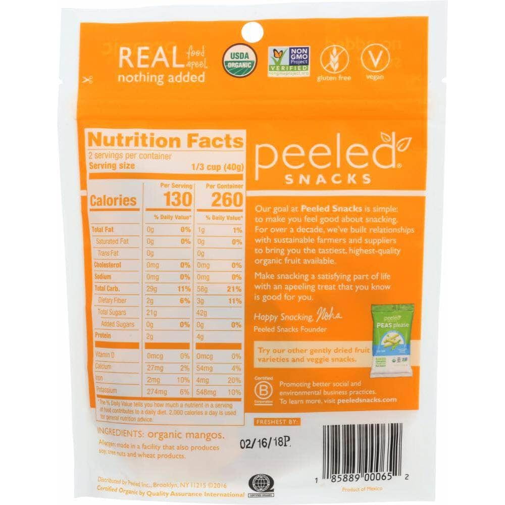 Peeled Snacks Peeled Snacks Much Ado About Mango, 2.8 oz