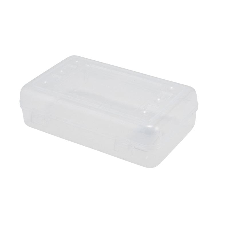 Pencil Box Clear (Pack of 12) - Storage Containers - Advantus