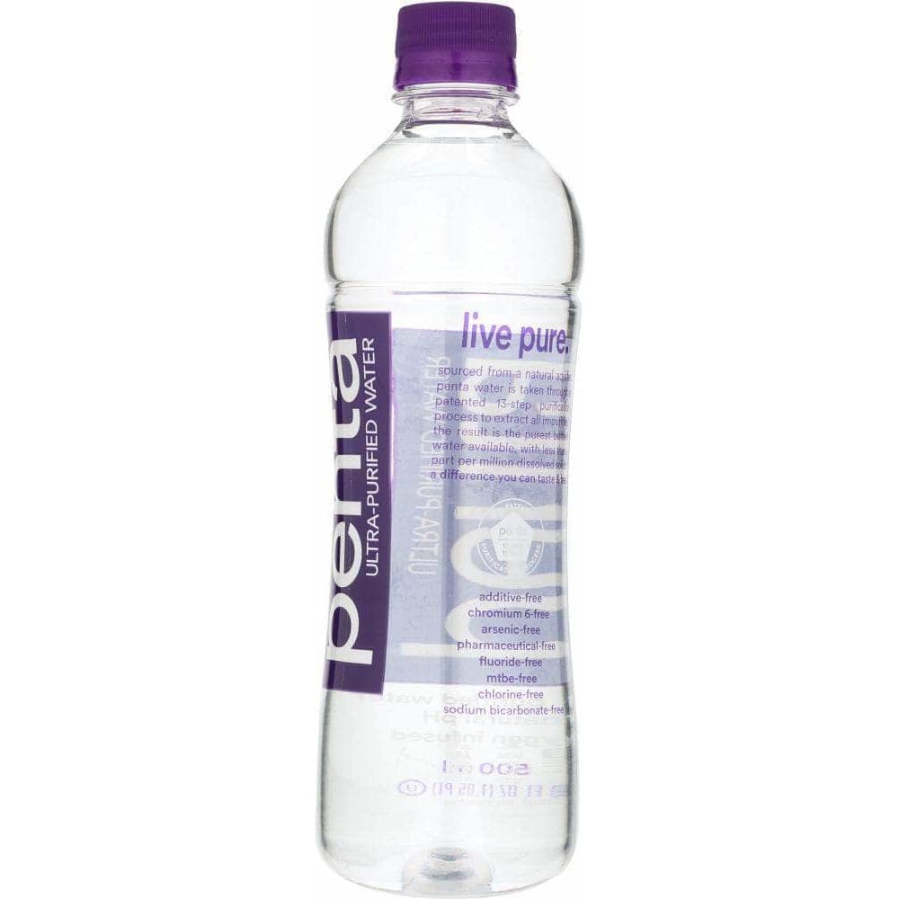 Penta Penta H20 Ultra Purified Drinking Water, 16.9 oz