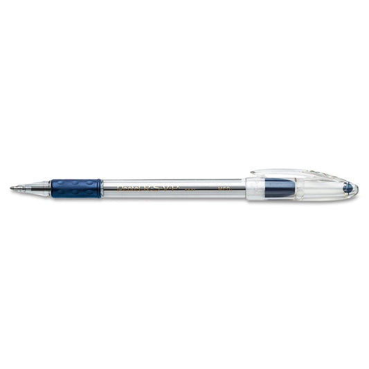 Pentel - R.S.V.P. Ballpoint Stick Pen Blue Ink Medium - 12 Pens (Pack of 2) - Pens Pencils & Markers - Pentel