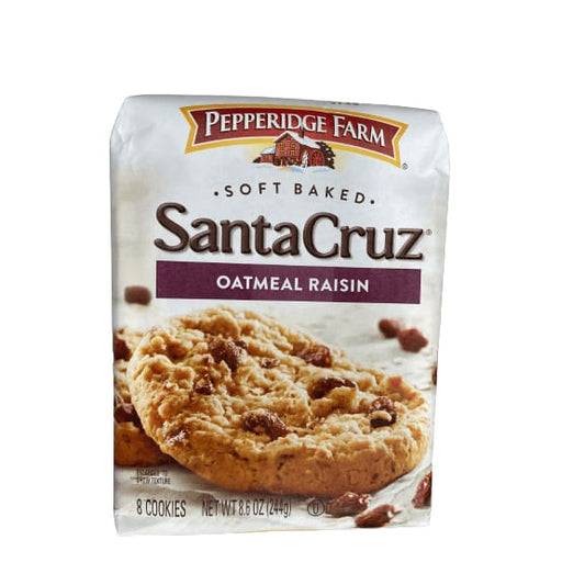 Pepperidge Farm Pepperidge Farm Santa Cruz Soft Baked Oatmeal Raisin Cookies, 8.6 oz. Bag