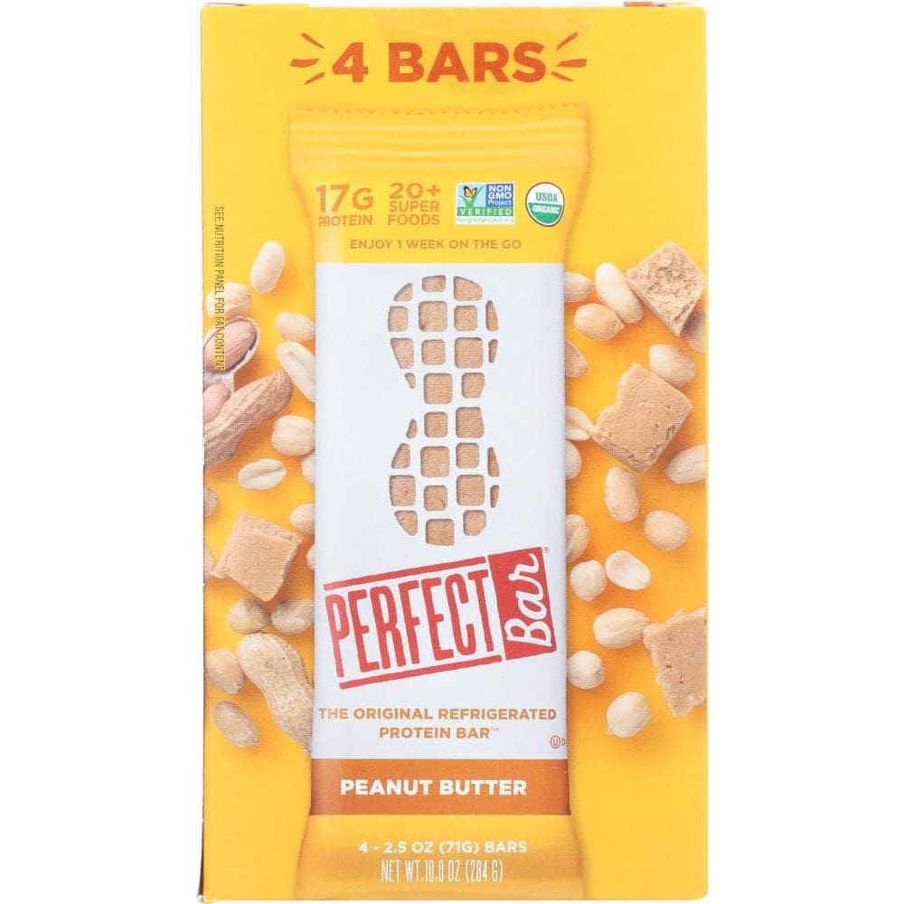 Perfect Bar Perfect Foods Peanut Butter Bar 4pk, 10 oz