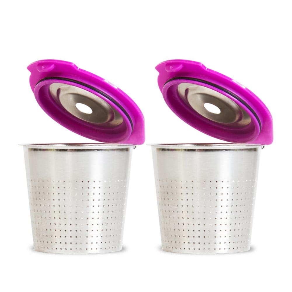 Perfect Pod Café Flow Stainless Steel Reusable Permanent Filter Capsule 2ct - Coffee Tea & Espresso Makers - Perfect