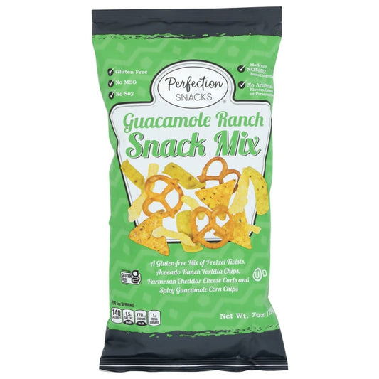 PERFECTION SNACKS: Guacamole Ranch Snack Mix Gluten Free 7 oz (Pack of 5) - Grocery > Snacks > Chips - PERFECTION SNACKS