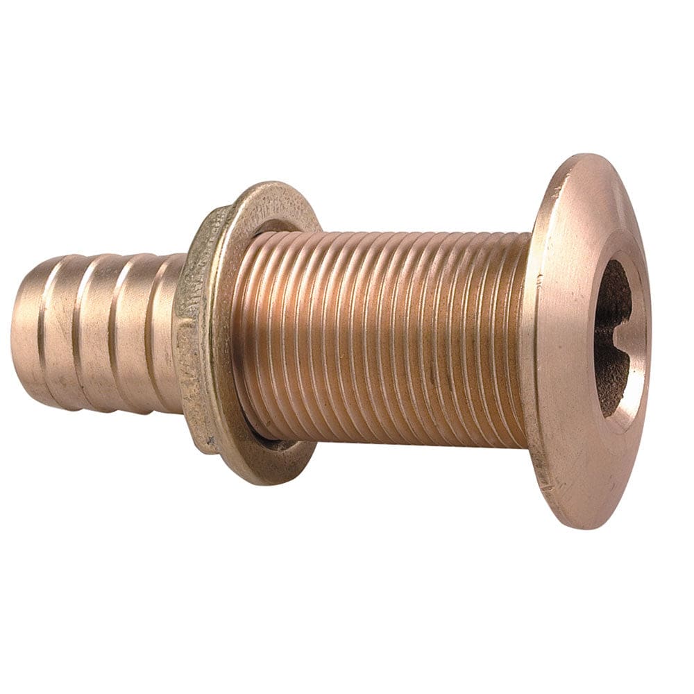 Perko 1-1/ 2 Thru-Hull Fitting f/ Hose Bronze Made in the USA - Marine Plumbing & Ventilation | Thru-Hull Fittings - Perko