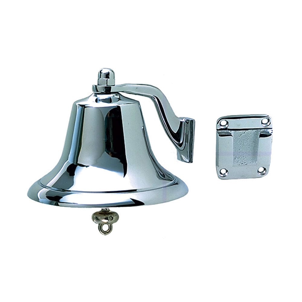 Perko Chrome Plated Bronze Fog Bell - 6 - Boat Outfitting | Accessories,Marine Safety | Accessories - Perko