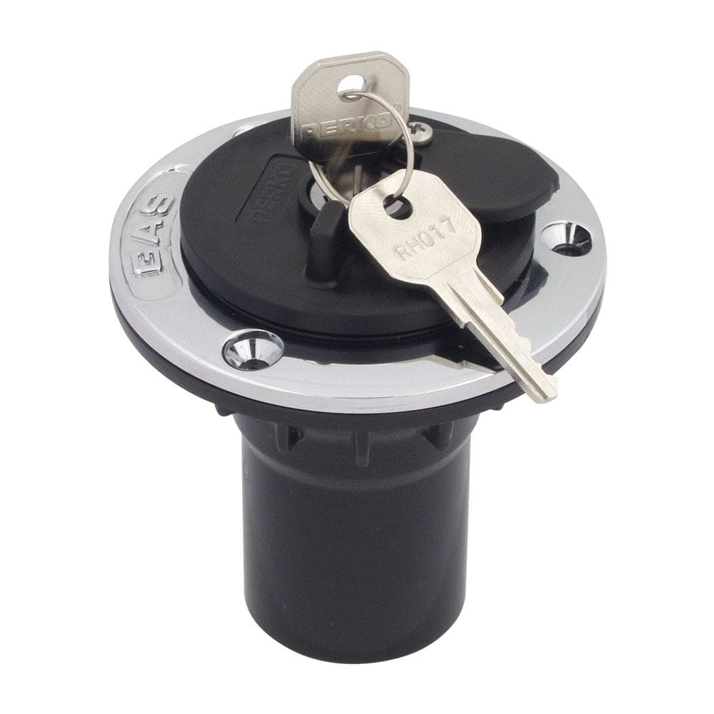 Perko Diesel Fill w/ Locking Cap f/ 1-1/ 2 Hose - Marine Plumbing & Ventilation | Fittings,Marine Hardware | Deck Fills - Perko