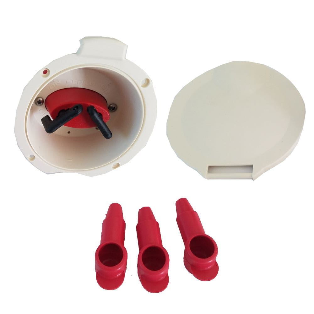 Perko Dual Battery Selector Switch - Cup Mount - Electrical | Battery Management - Perko