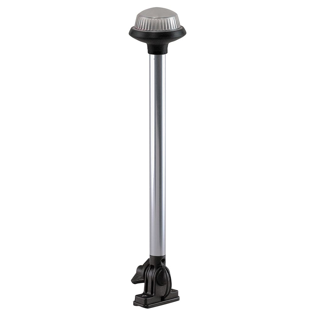 Perko Fold Down AllRound Frosted Globe Pole Light Vertical Mount