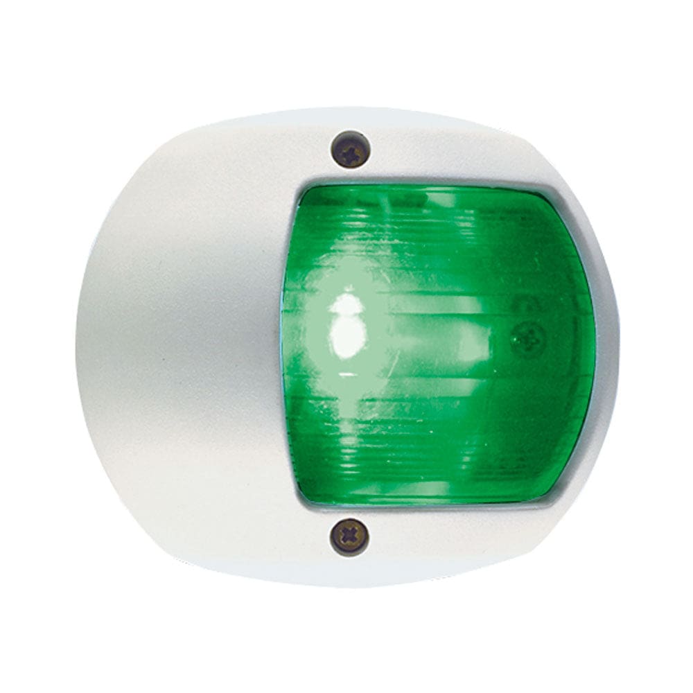 Perko LED Side Light - Green - 12V - White Plastic Housing - Lighting | Navigation Lights - Perko
