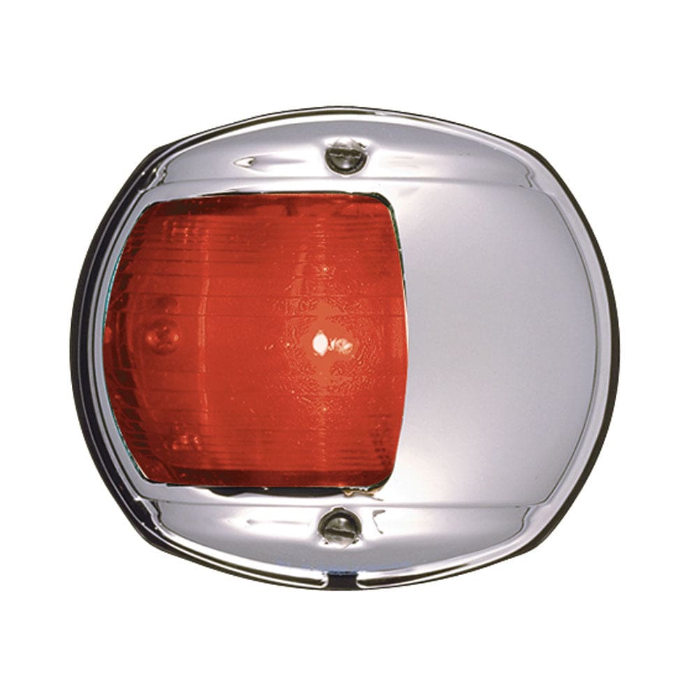 Perko LED Side Light - Red - 12V - Chrome Plated Housing - Lighting | Navigation Lights - Perko