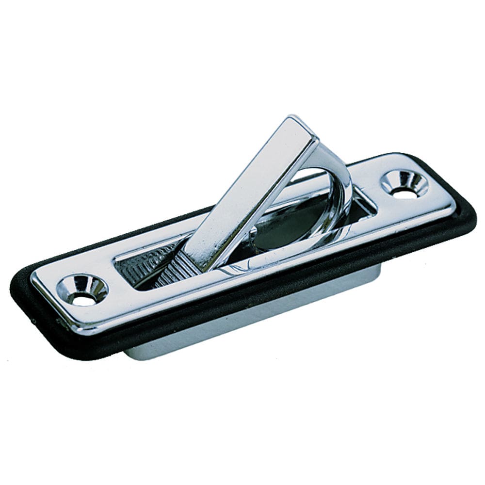 Perko Spring Loaded Flush Pull - Chrome Plated Zinc - ¾ x 3-¼ - Marine Hardware | Latches - Perko