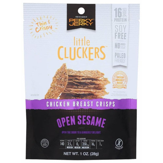 PERKY JERKY Perky Jerky Crisps Chkn Brst Sesame, 1 Oz