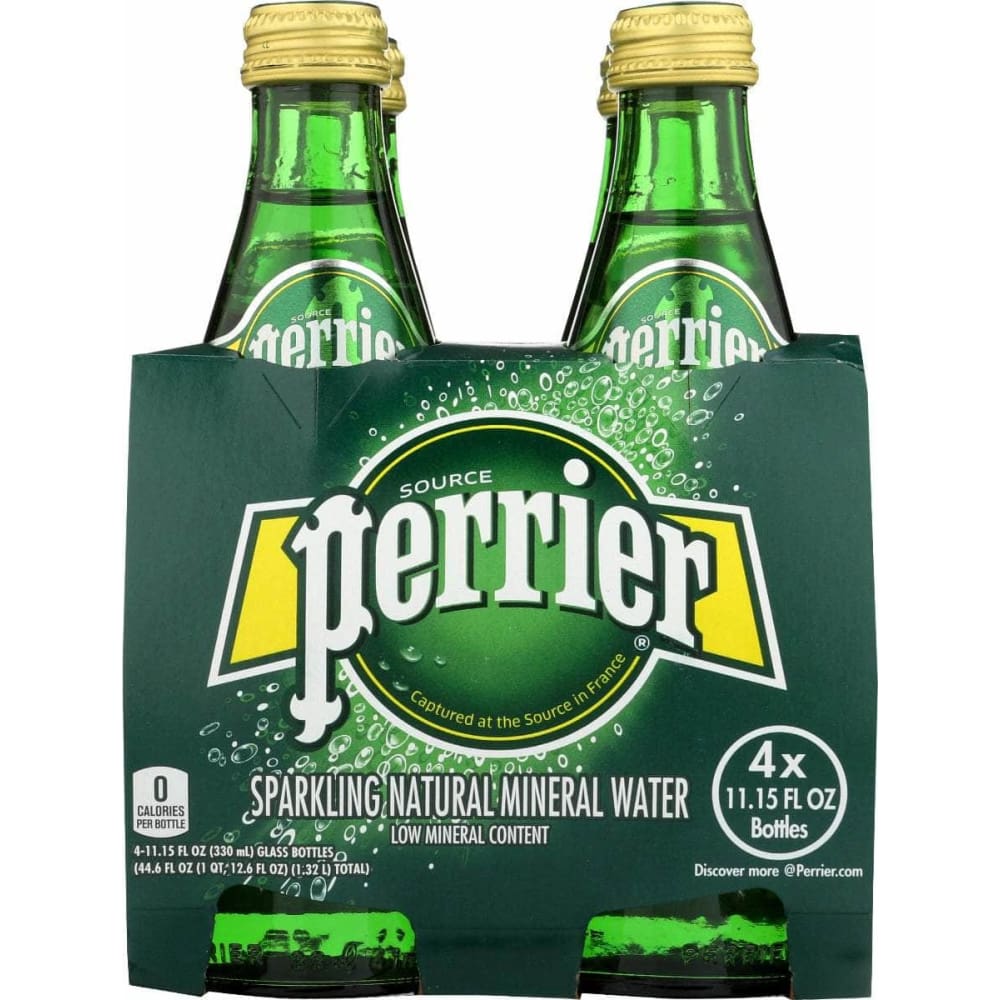 PERRIER PERRIER Sparkling Natural Mineral Water 4 Pack, 44.6 fo