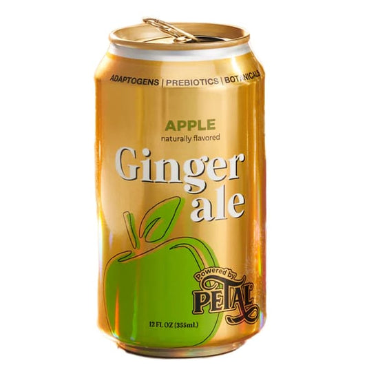 PETAL: Apple Ginger Ale Soda 12 fo (Pack of 5) - Grocery > Beverages > Sodas - PETAL