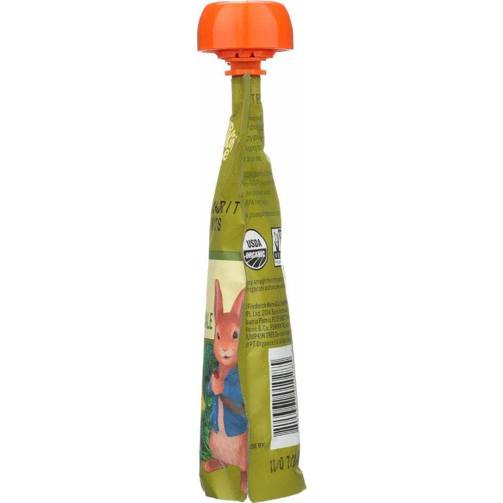 PUMPKIN TREE Peter Rabbit Organics Banana, Mango, Broccoli & Kale Fruit & Vegetable Puree, 4.4 Oz