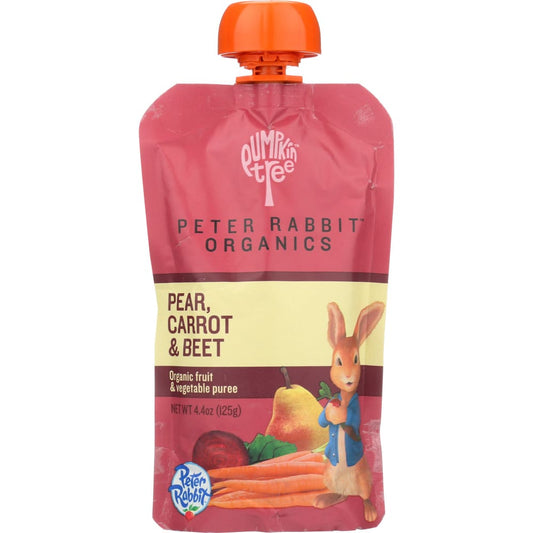 PETER RABBIT: Puree Beet Carrot Pear 4.4 oz (Pack of 6) - Baby > Baby Food - PUMPKIN TREE