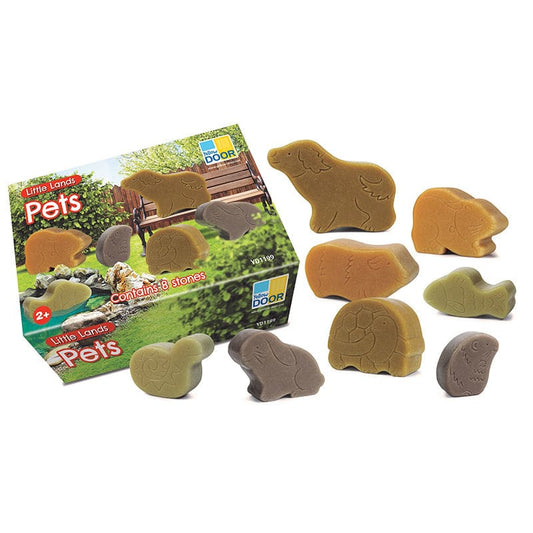 Pets Little Lands Tactile Stones - Pretend & Play - Yellow Door Us LLC