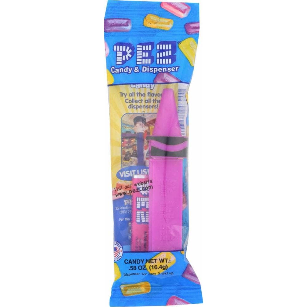 Pez Pez Pez Dispenser Crayola PLYBG, .58 oz