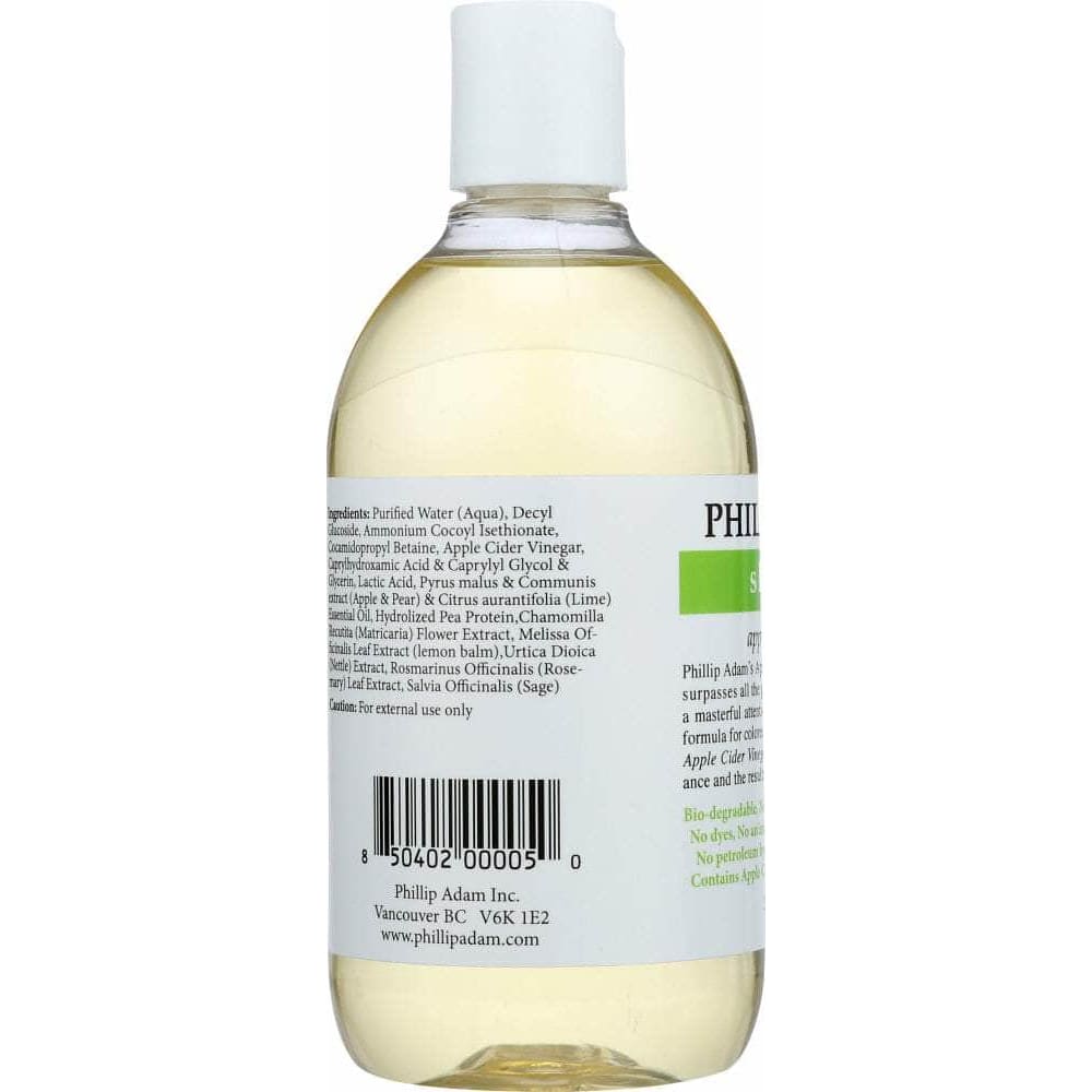 Phillip Adam Phillip Adam Shampoo Apple Cider Vinegar, 12 oz