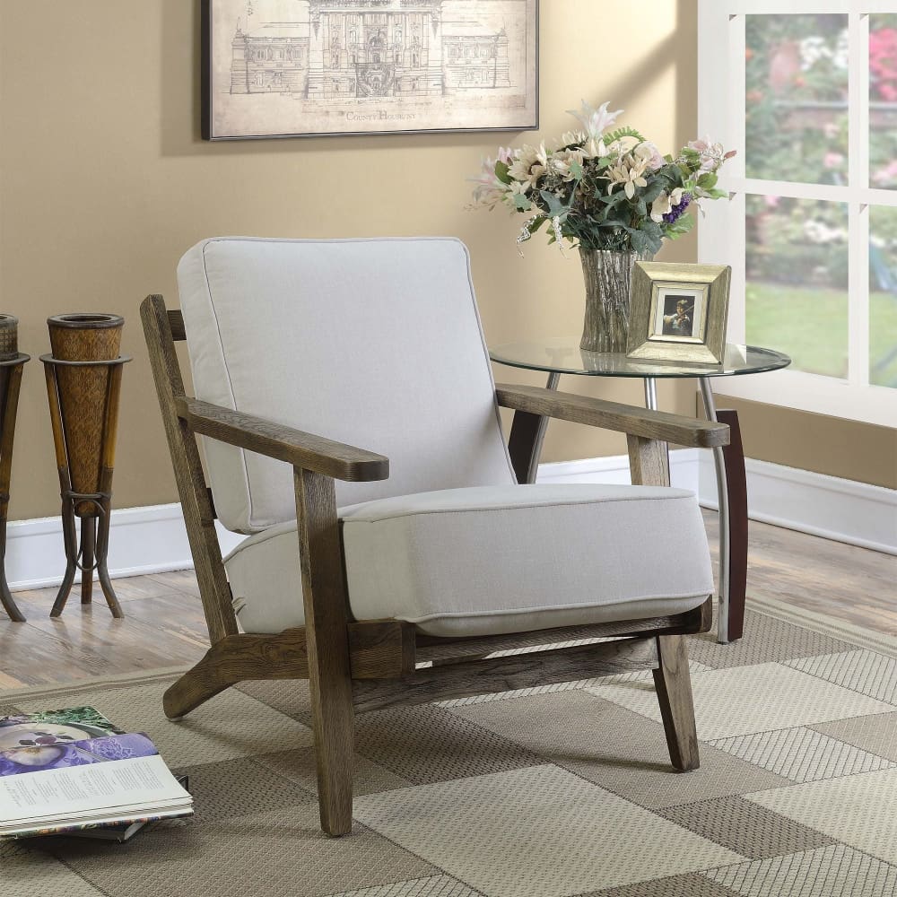 Picket House Furnishings Picket House Furnishings Mercer Accent Chair - Light Wood/Taupe - Home/Home/Big Home Savings/Furniture Savings/ -