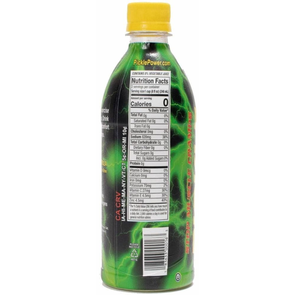 PICKLE JUICE Vitamins & Supplements > Sports Nutrition PICKLE JUICE: Pickle Juice Sport, 16 oz