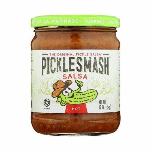 PICKLESMASH Picklesmash Salsa Hot, 16 Oz