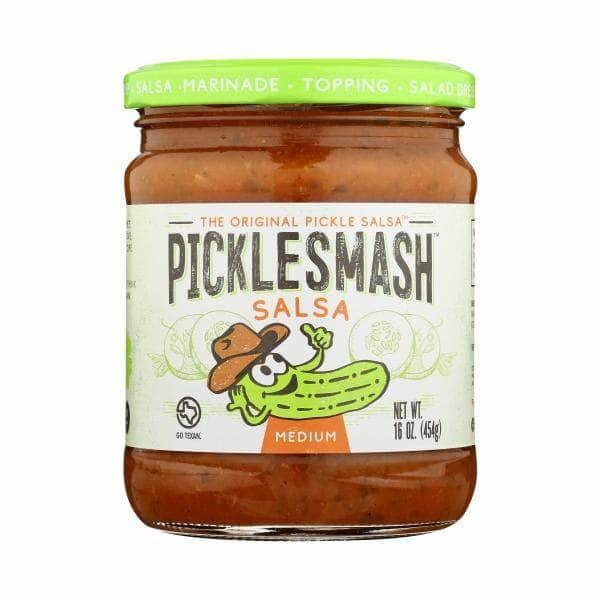 PICKLESMASH Picklesmash Salsa Medium, 16 Oz