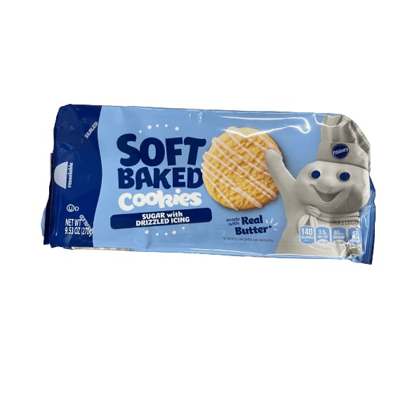 Pillsbury Pillsbury Soft Baked Cookies, Multiple Choice Flavor, 9.53 oz, 18 ct