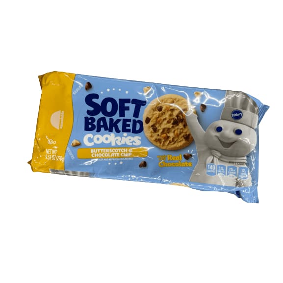 Pillsbury Pillsbury Soft Baked Cookies, Multiple Choice Flavor, 9.53 oz, 18 ct