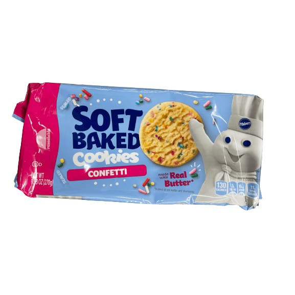 Pillsbury Pillsbury Soft Baked Cookies, Multiple Choice Flavor, 9.53 oz, 18 ct