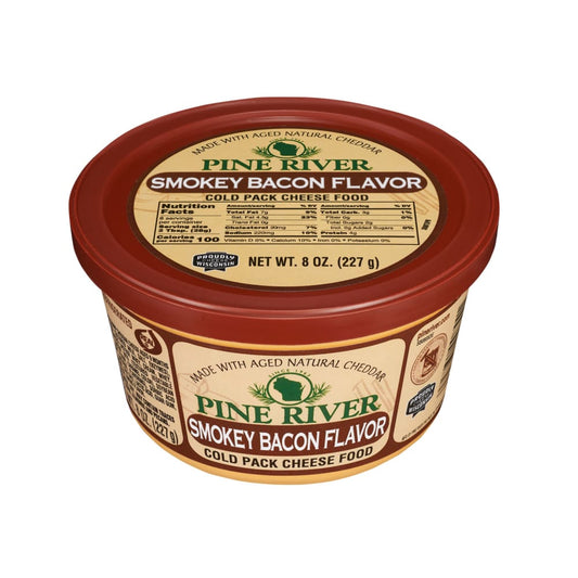 PINE RIVER: Smokey Bacon Cheese Spread 8 oz (Pack of 4) - Grocery > Pantry > Condiments - PINE RIVER