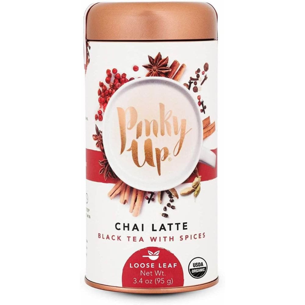 PINKY UP Pinky Up Chai Tea Latte Loose Leaf, 3.4 Oz