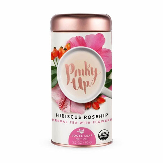 PINKY UP Pinky Up Tea Hibiscus Rosehip Loos, 3 Oz
