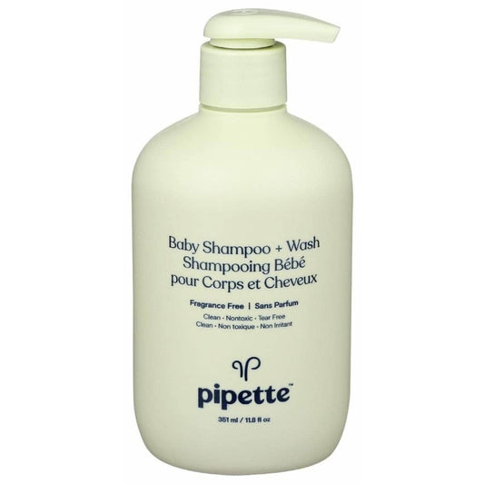 PIPETTE Baby > Baby Care > Baby Bath & Hair Care PIPETTE: Baby Shampoo Wash, 11.8 fo