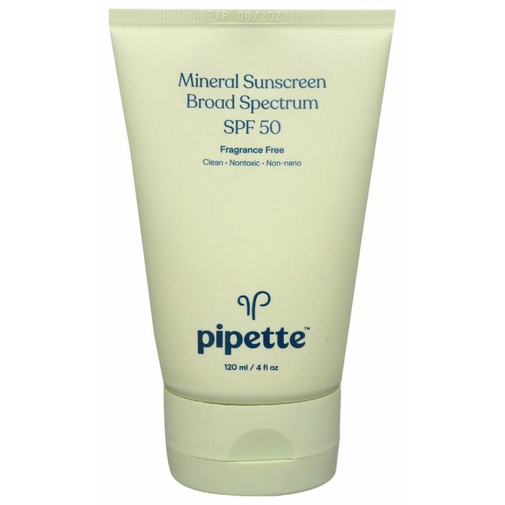PIPETTE Baby > Baby Care PIPETTE: Mineral Sunscreen Broad Spectrum Spf50, 4 fo