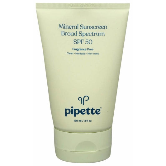 PIPETTE Baby > Baby Care PIPETTE: Mineral Sunscreen Broad Spectrum Spf50, 4 fo