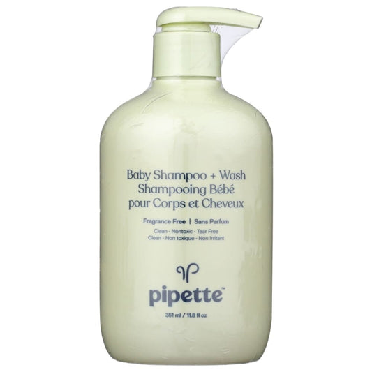 PIPETTE: Shampoo Wash Baby Frag F 11.8 FO (Pack of 4) - Baby > Baby Care > Baby Bath & Hair Care - PIPETTE