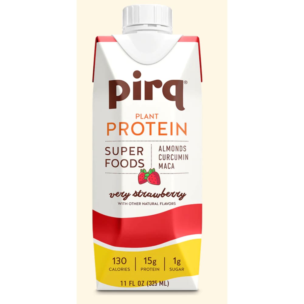 PIRQ: Plant Prtn Rtd Strwbry 11 FO (Pack of 5) - Vitamins & Supplements > Protein Supplements & Meal Replacements - PIRQ