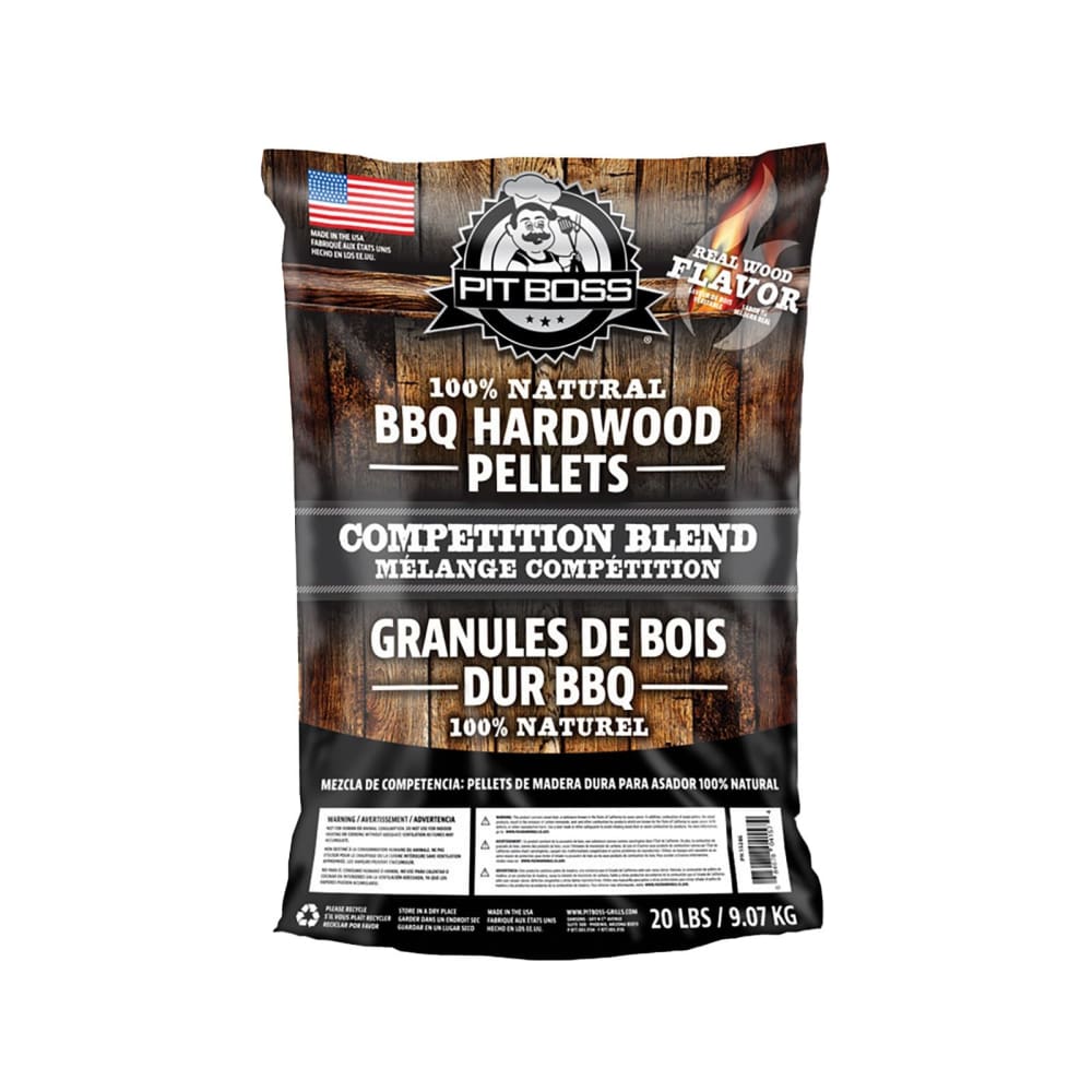 Pit Boss Competition Blend Hardwood Pellets, 40 lbs. | ShelHealth