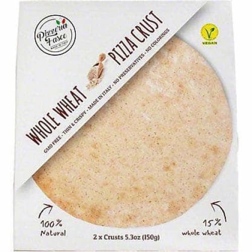 PIZZERIA FASCE Pizzeria Fasce Crust Pizza Whole Wheat, 10.6 Oz
