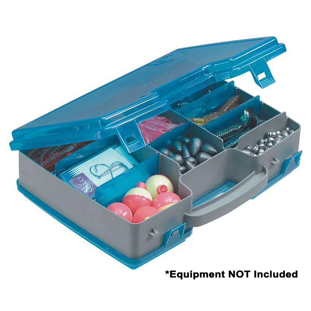 Plano Double-Sided Adjustable Tackle Organizer Large - Silver/ Blue (Pack of 2) - Outdoor | Tackle Storage,Paddlesports | Tackle