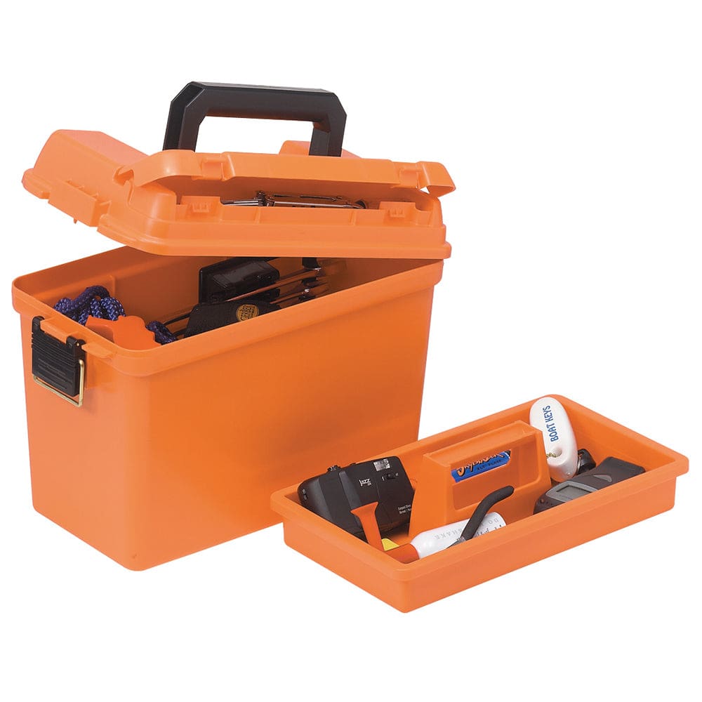 Plano Extra Large Emergency Supply Box w/ Removable Shelf - Marine Safety | Waterproof Bags & Cases - Plano